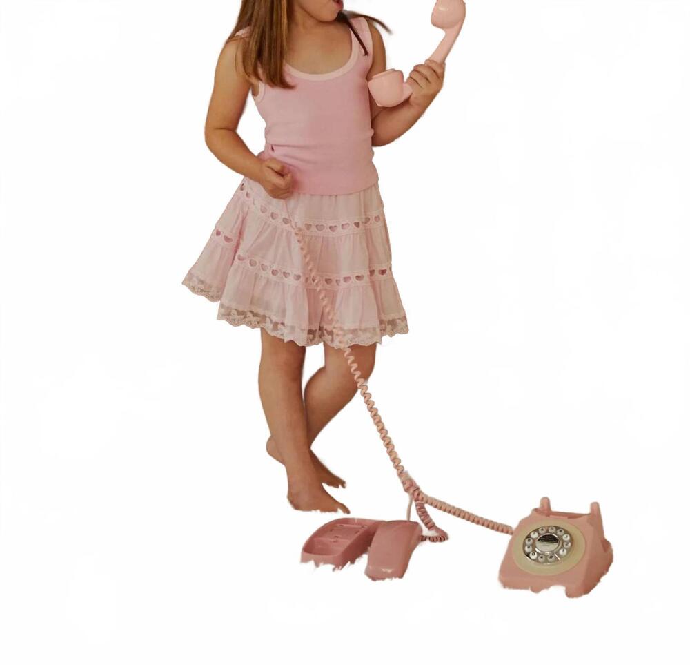 NEW THEME girls sofia mini skirt in pink